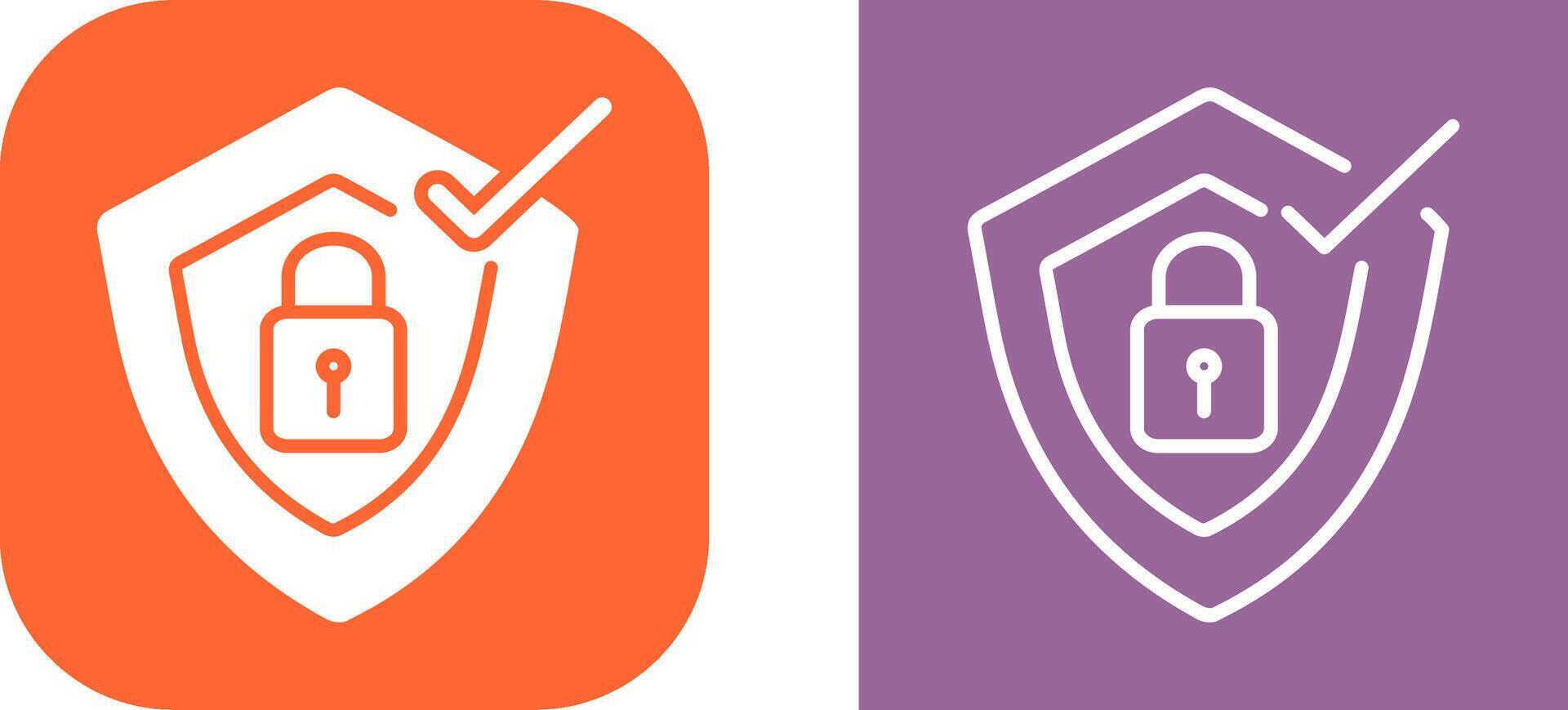 Verified Protection Vector Icon