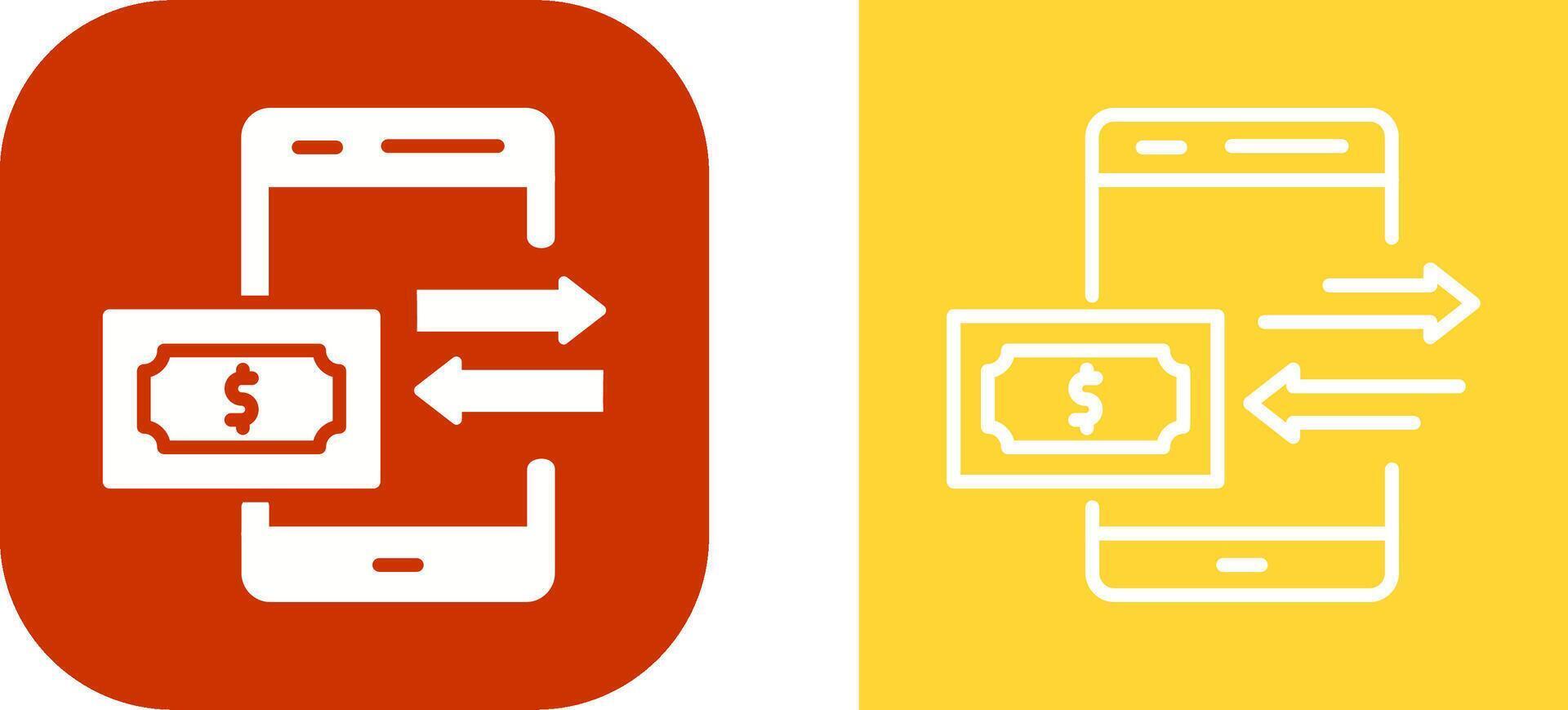 Money Transfer Vector Icon