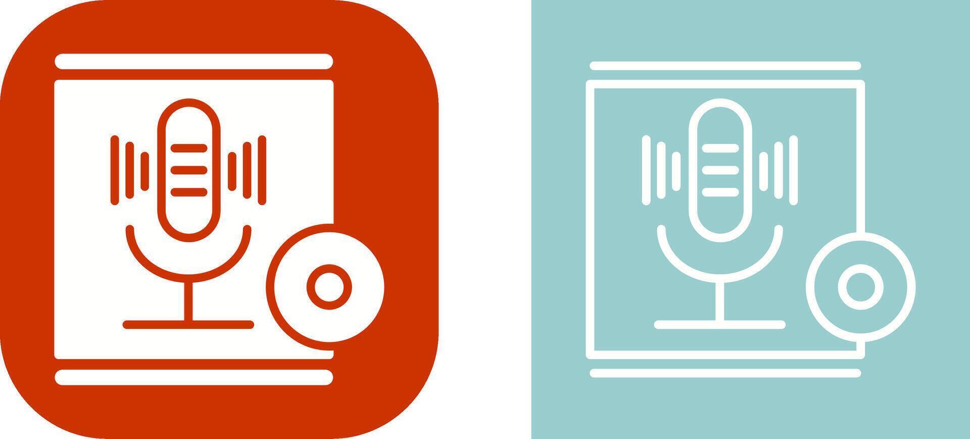 Recording Vector Icon