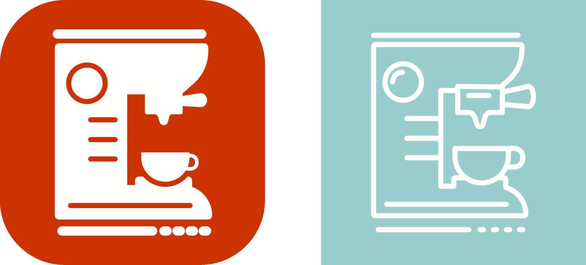 Coffee Machine Vector Icon