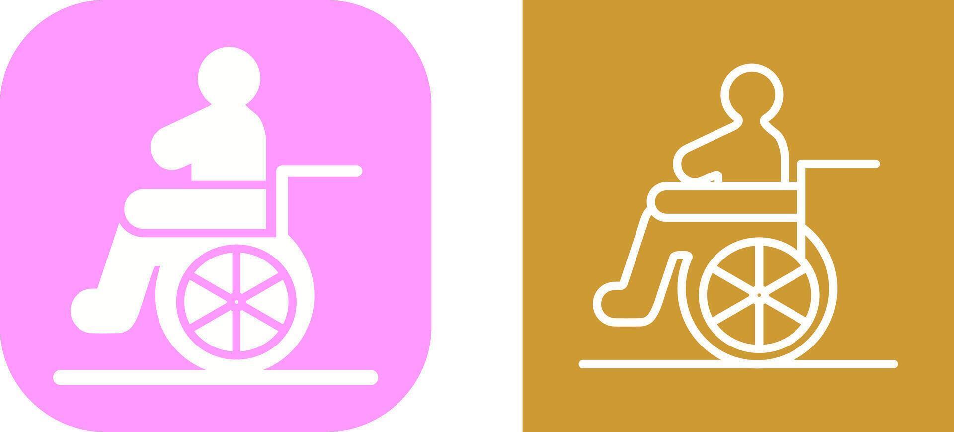 Wheelchair Vector Icon