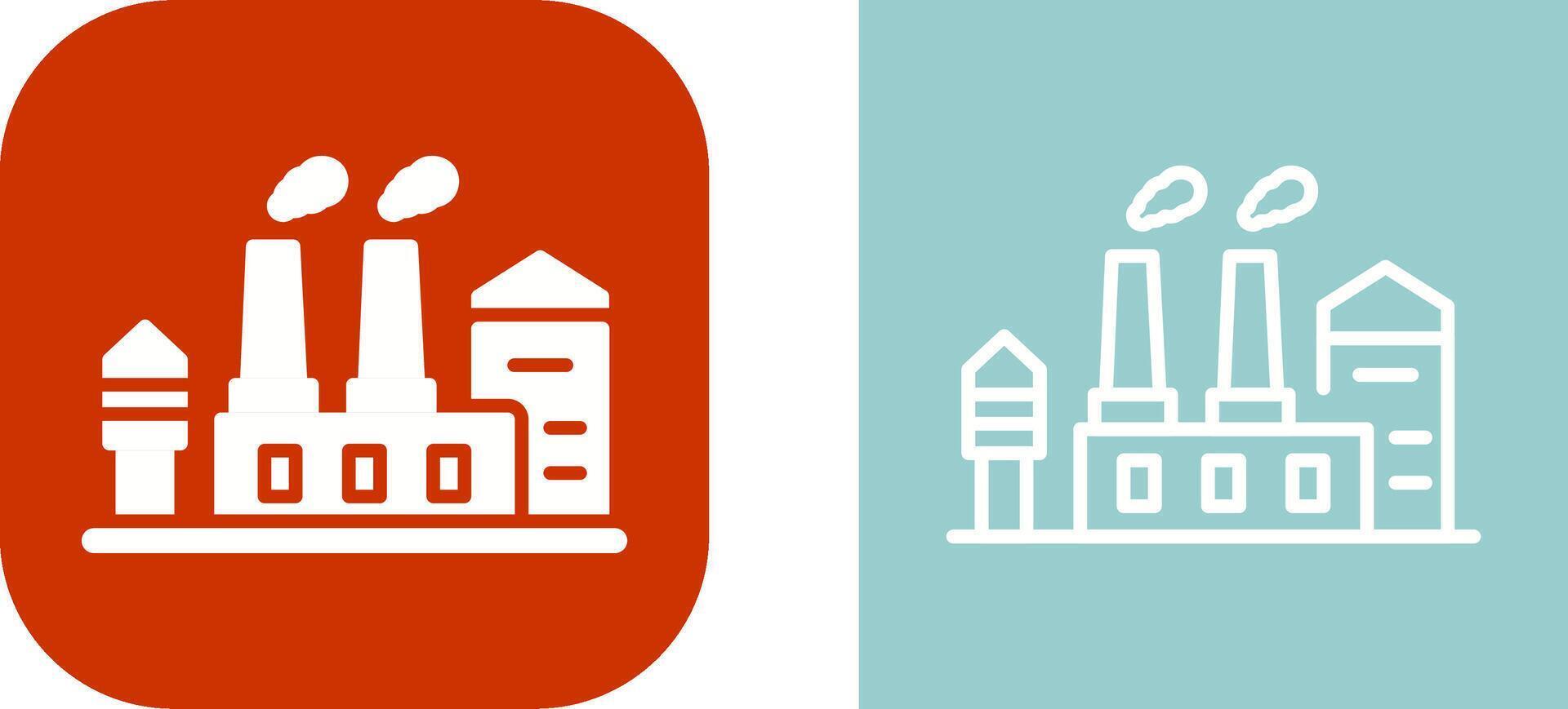Factory III Vector Icon