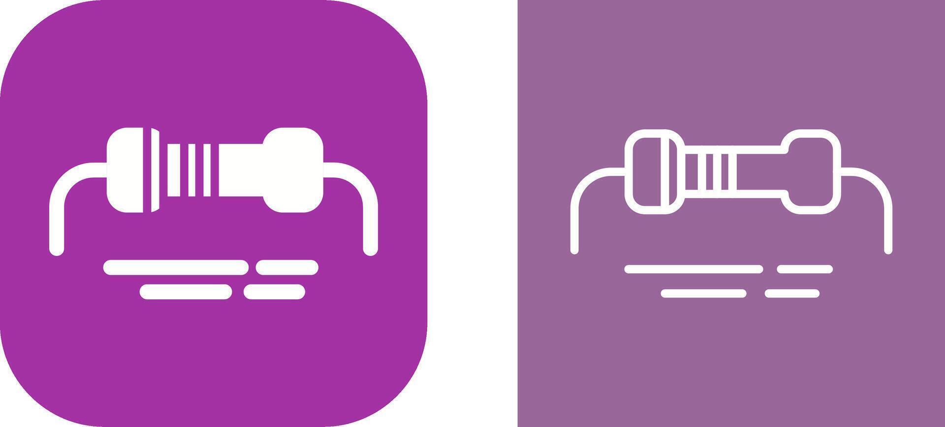 Resistor Vector Icon