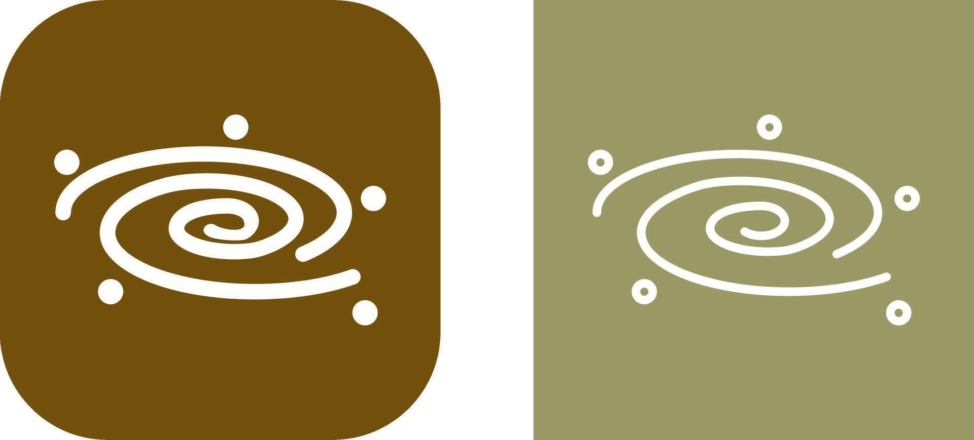 Black Hole Vector Icon