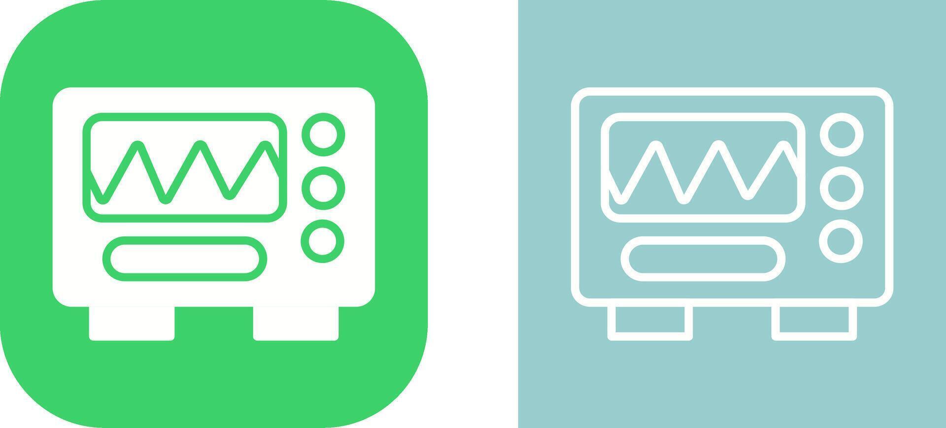 Oscilloscope Vector Icon