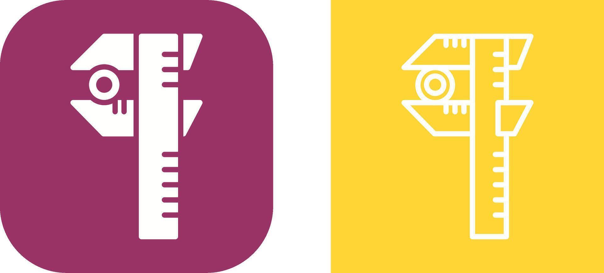Caliper Vector Icon