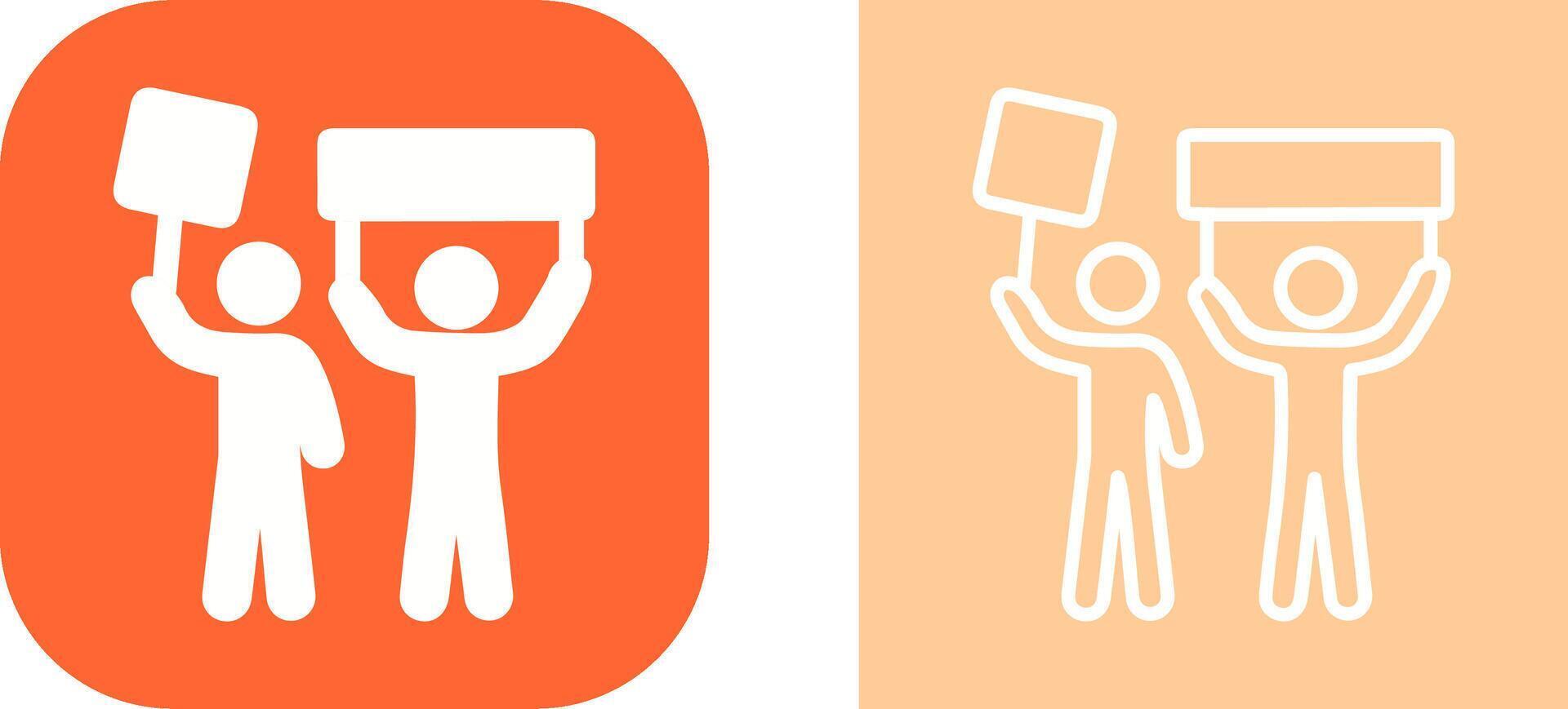 Protester Vector Icon