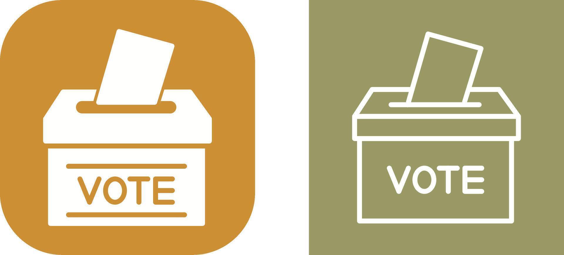 Ballot Vector Icon