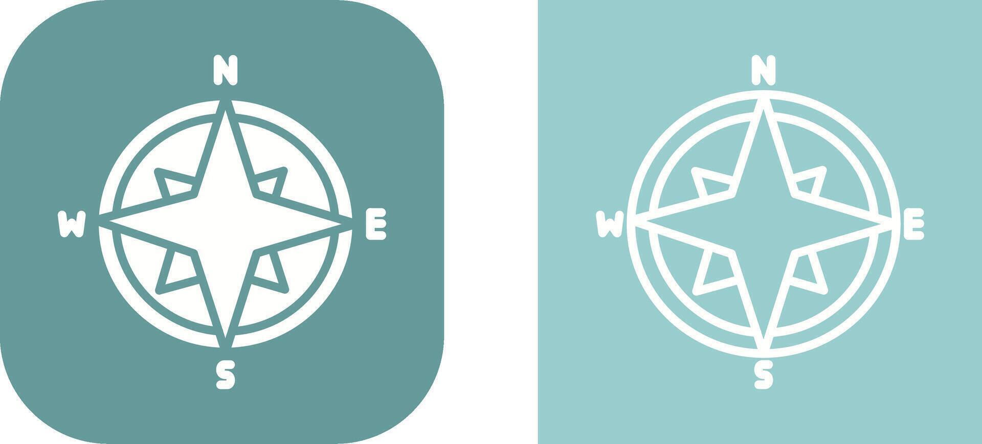 Compass Vector Icon