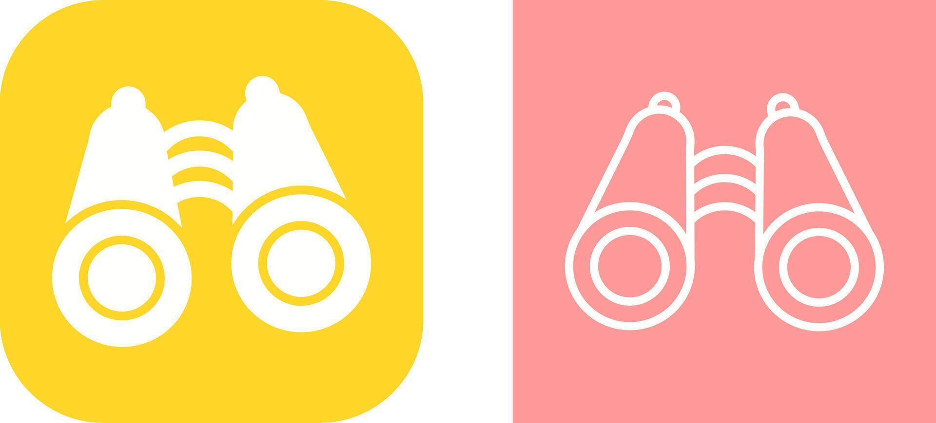 Binoculars Vector Icon