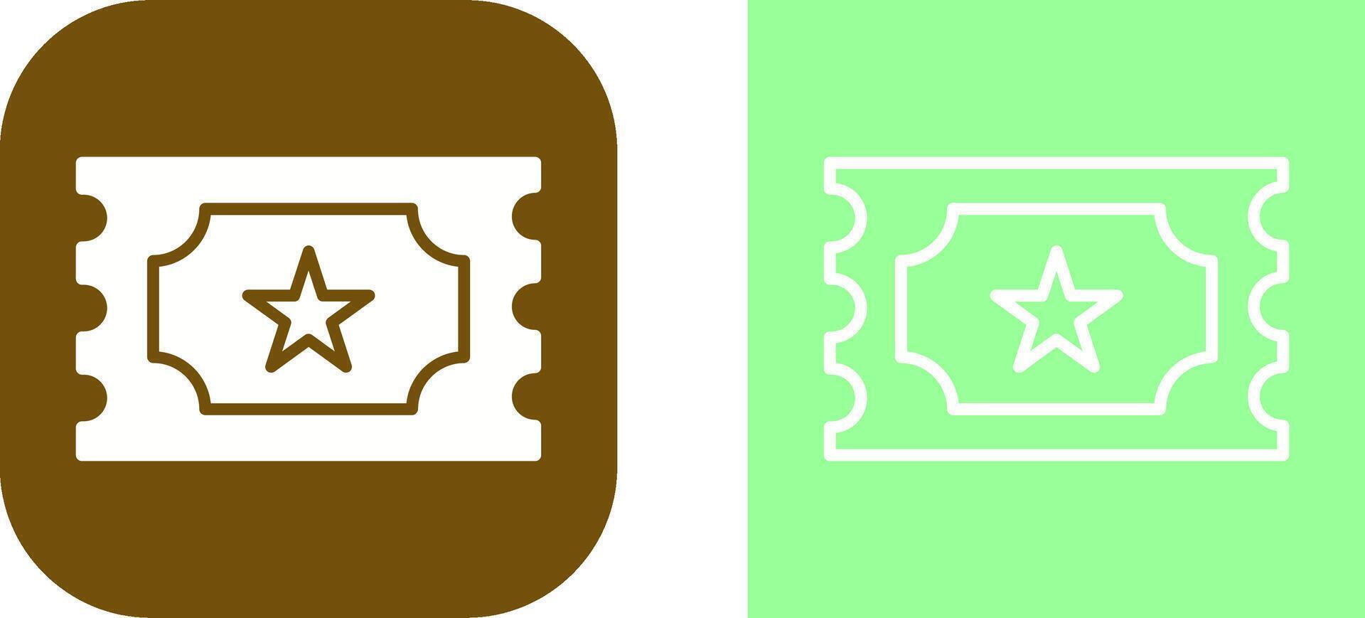 Tickets Vector Icon