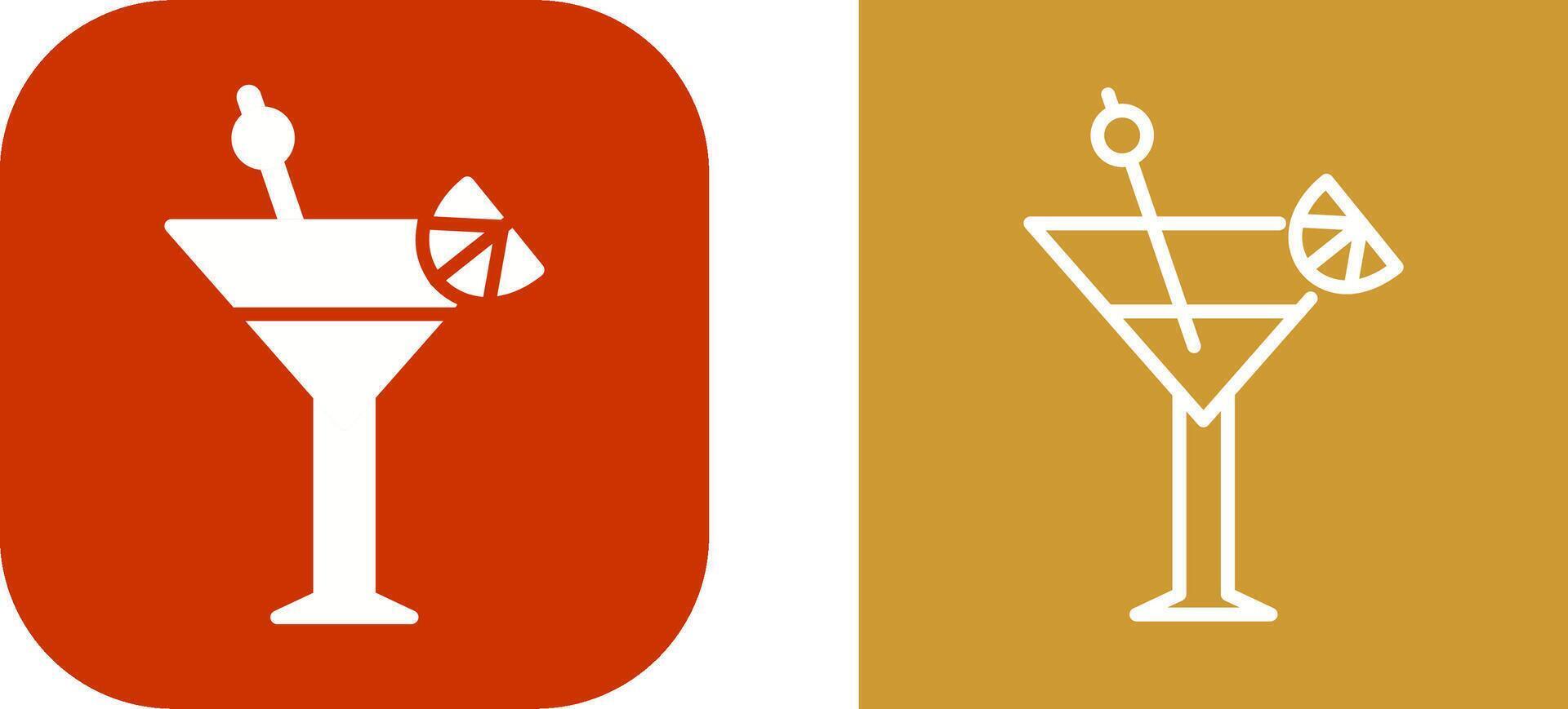Martini Vector Icon