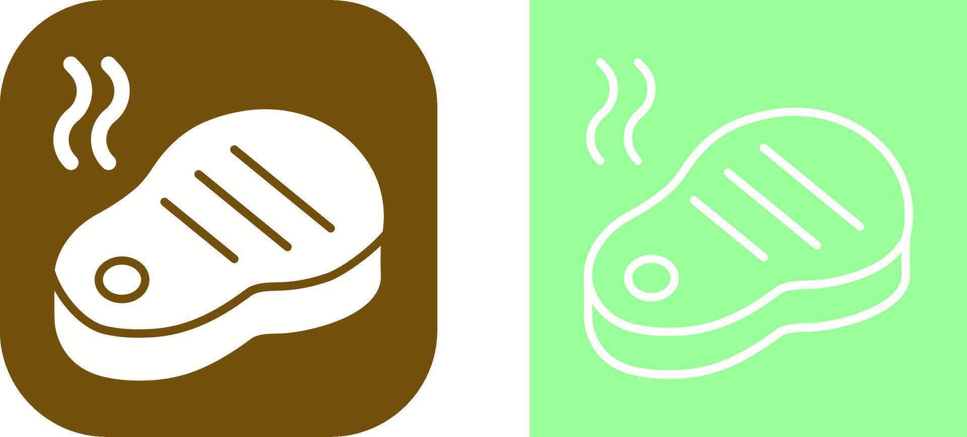Steak Vector Icon