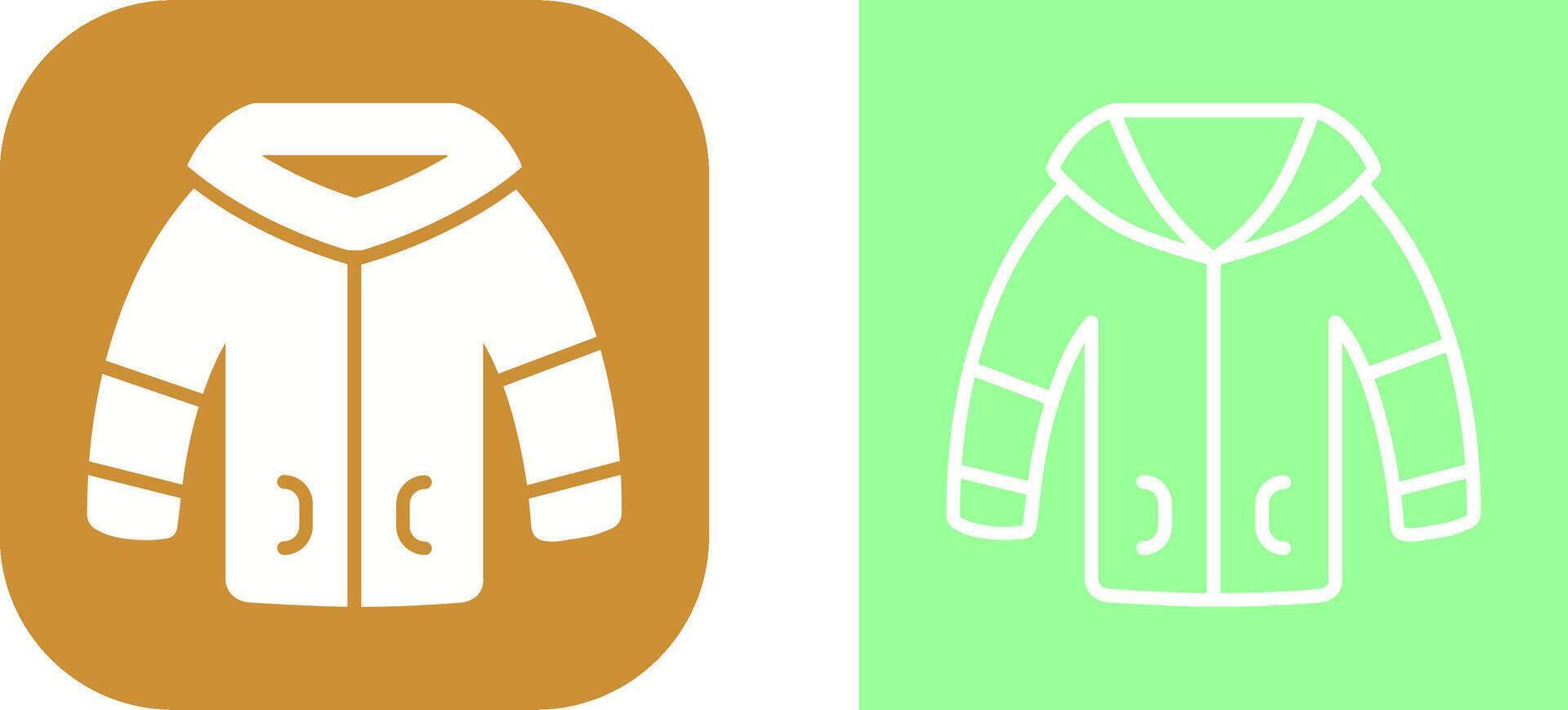 Winter Jacket Vector Icon