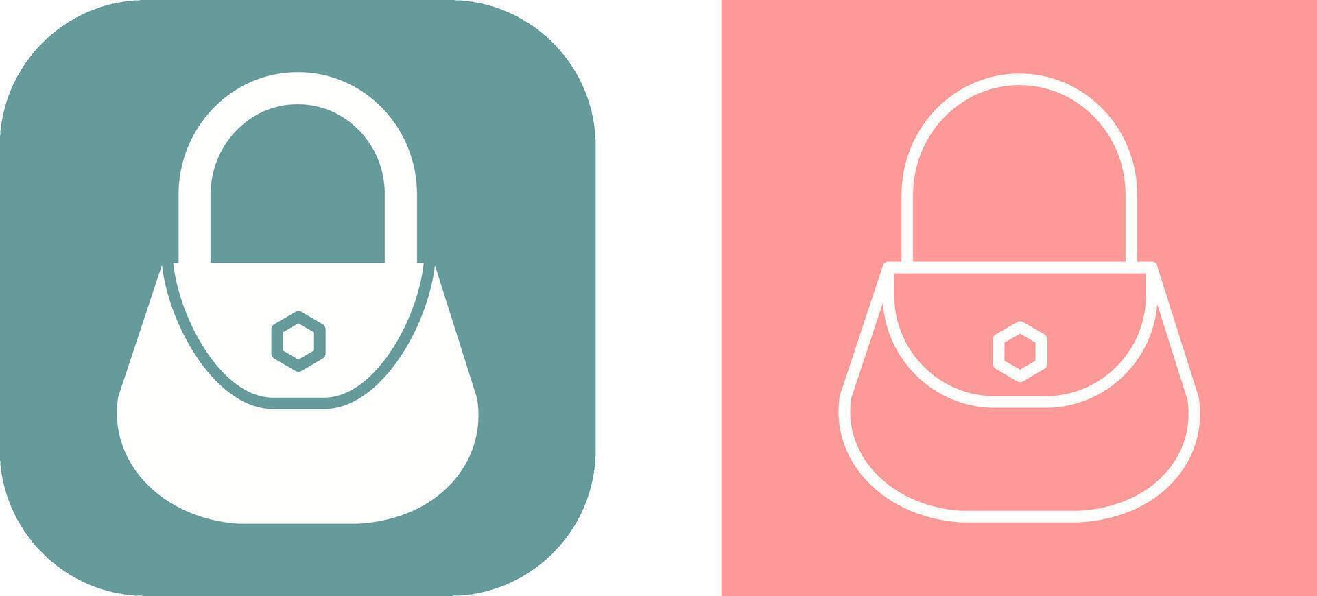 Ladies Bag Vector Icon