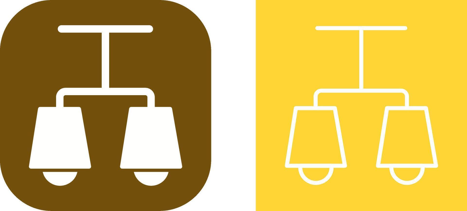 Lit Lamp Vector Icon