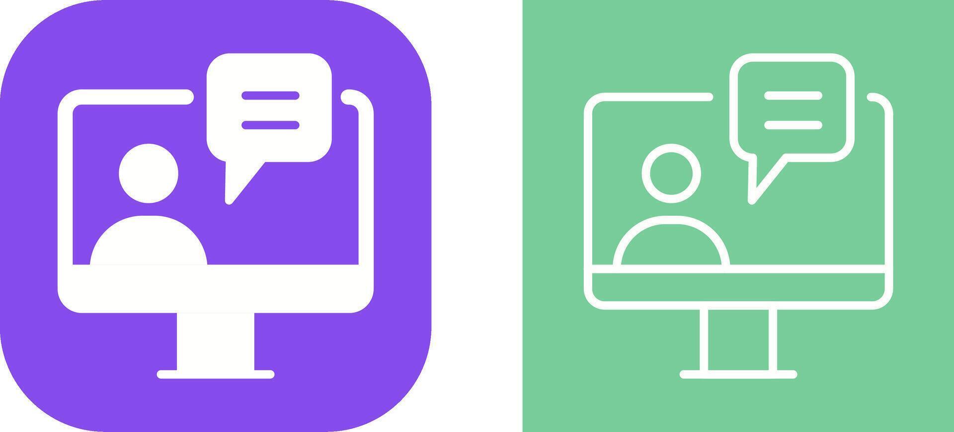 Webinar Vector Icon