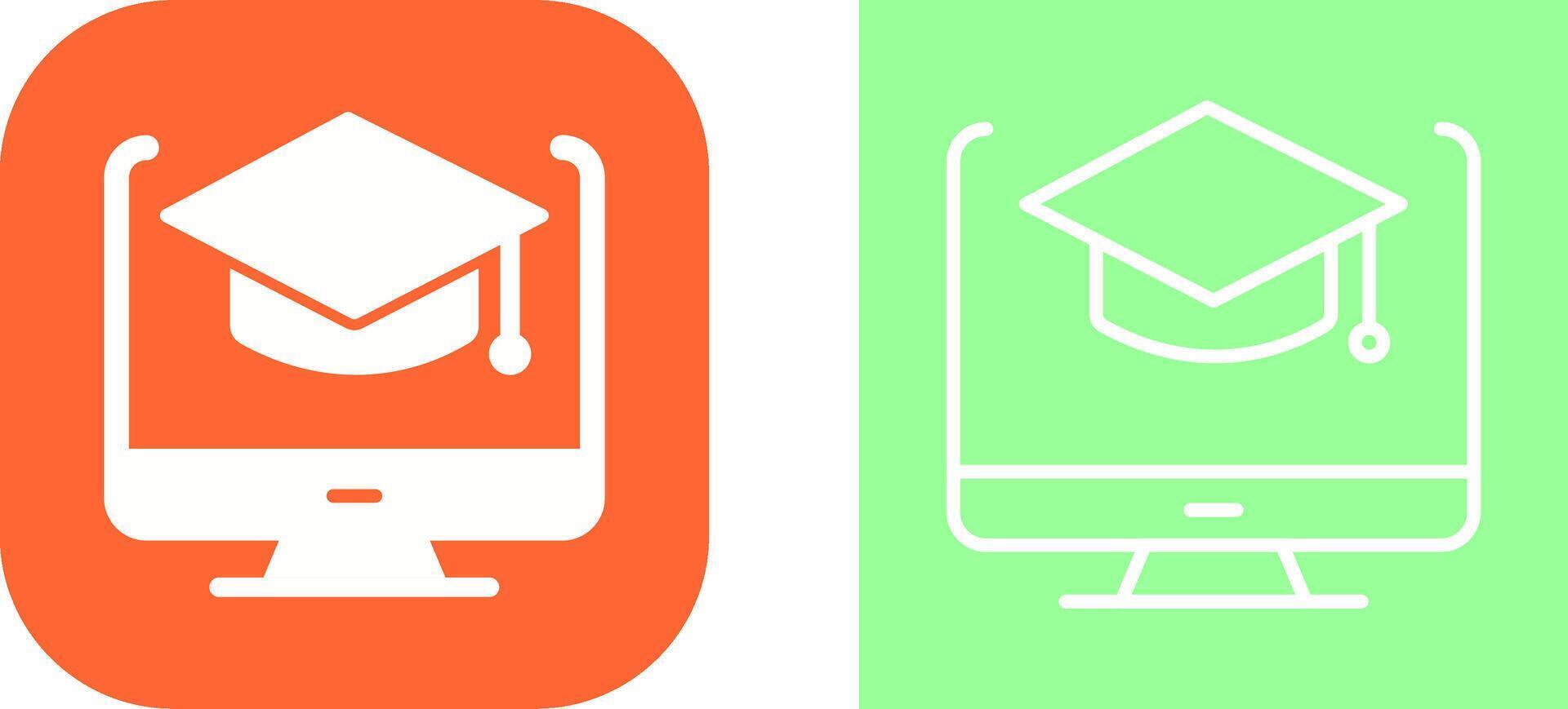 Online Learning Vector Icon