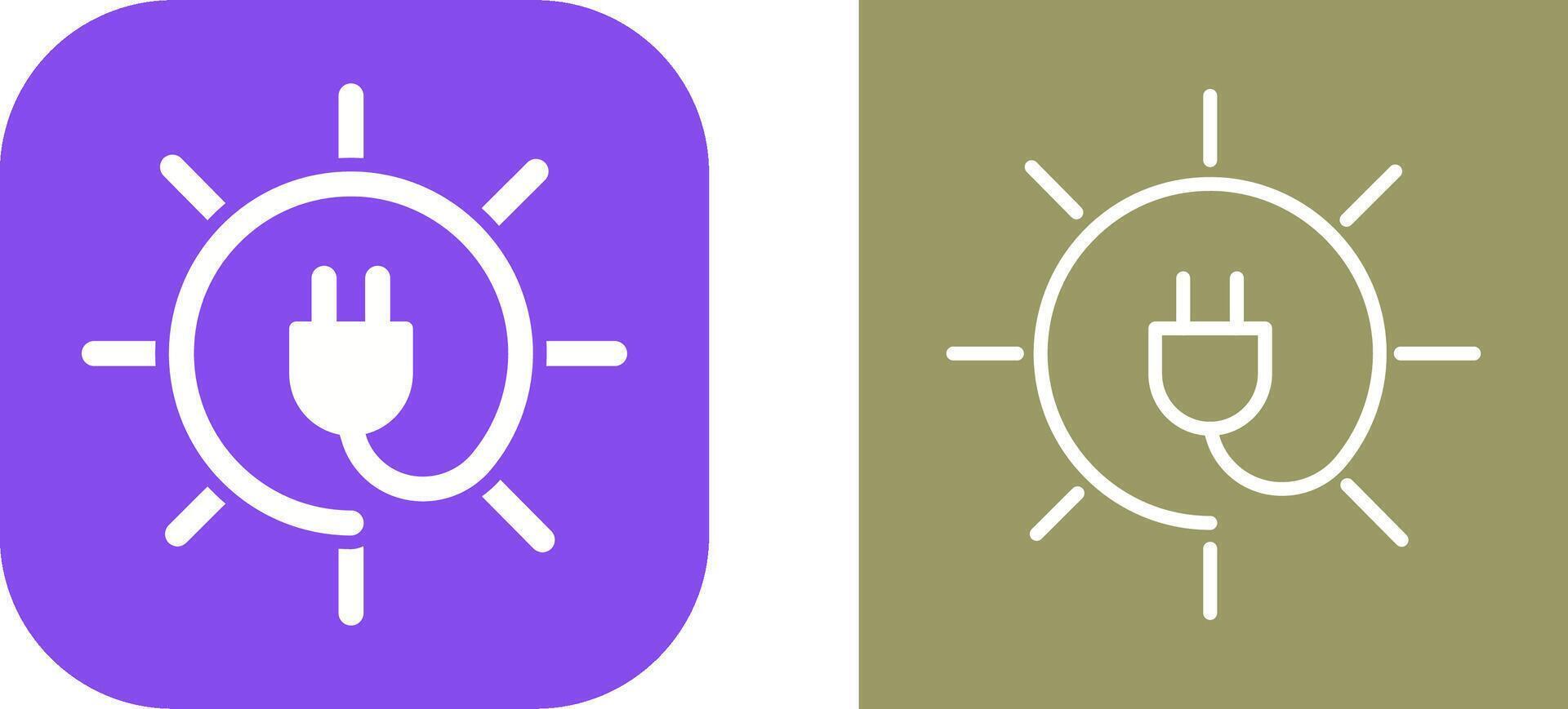 Electricity Vector Icon