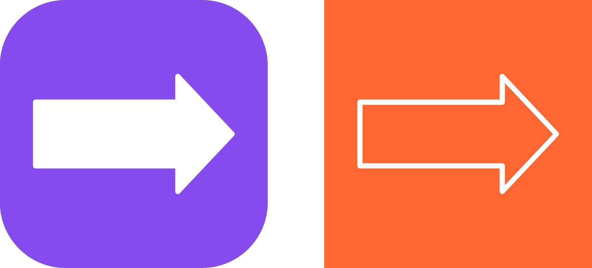 Right Vector Icon