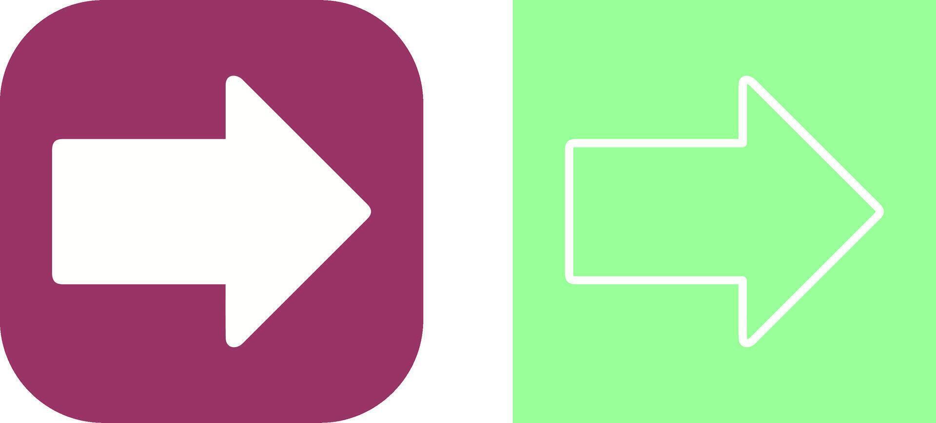 Right Vector Icon