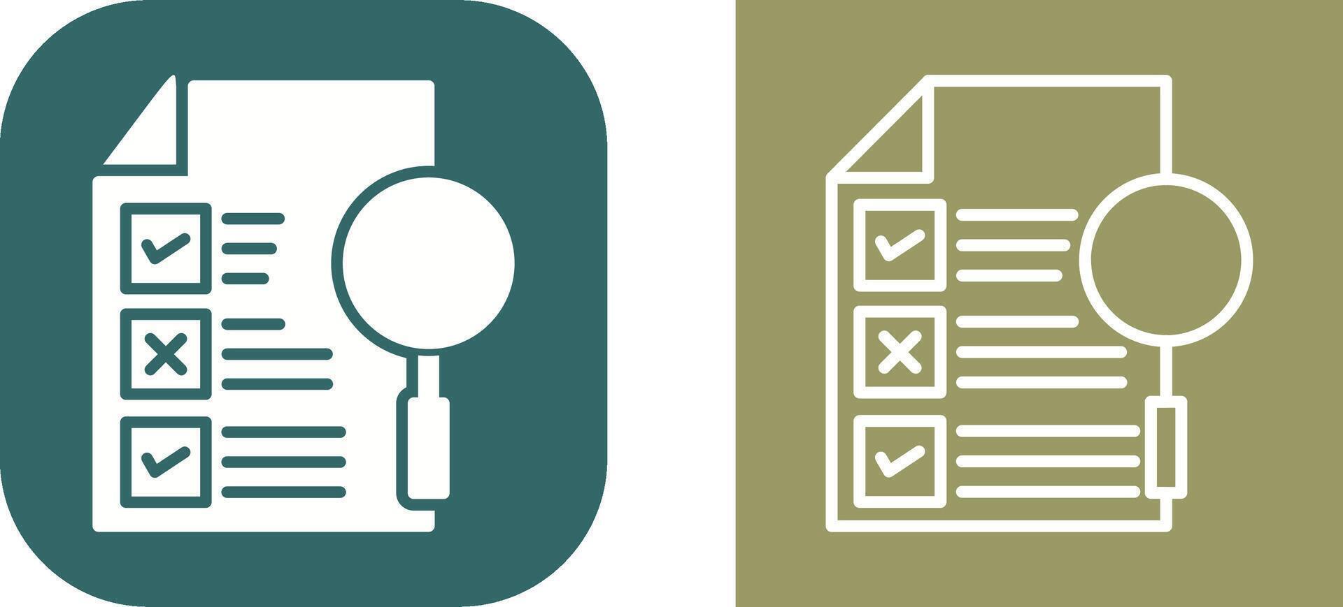 Case Study Vector Icon