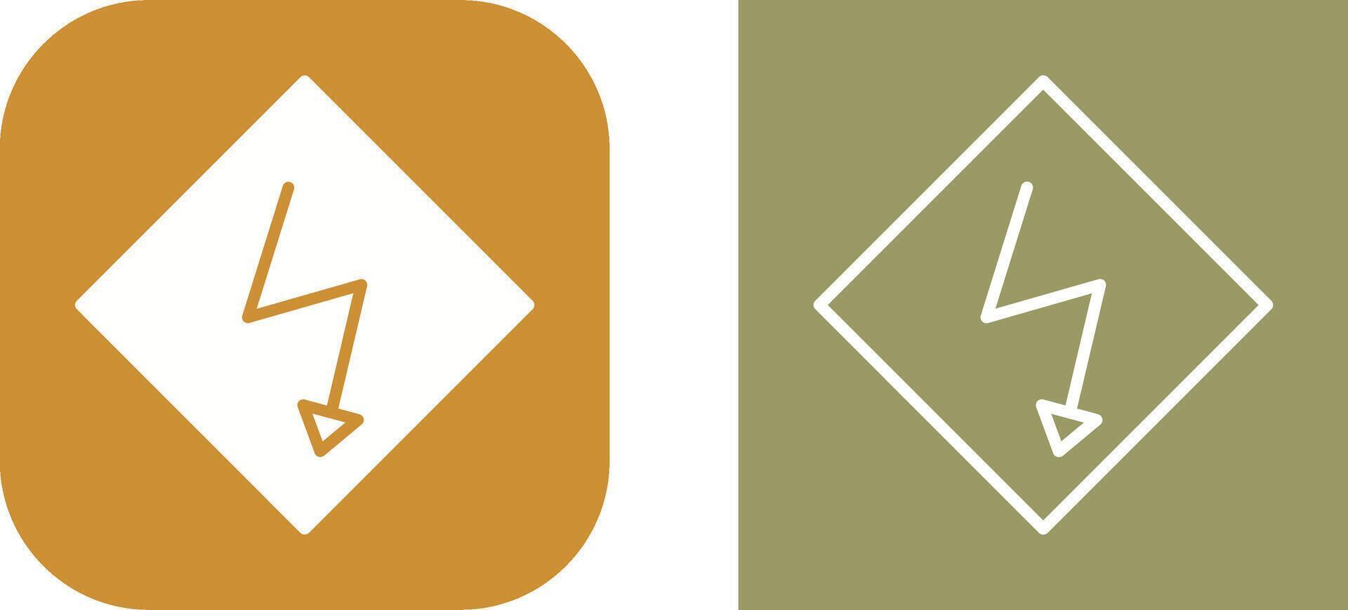High Voltage Vector Icon