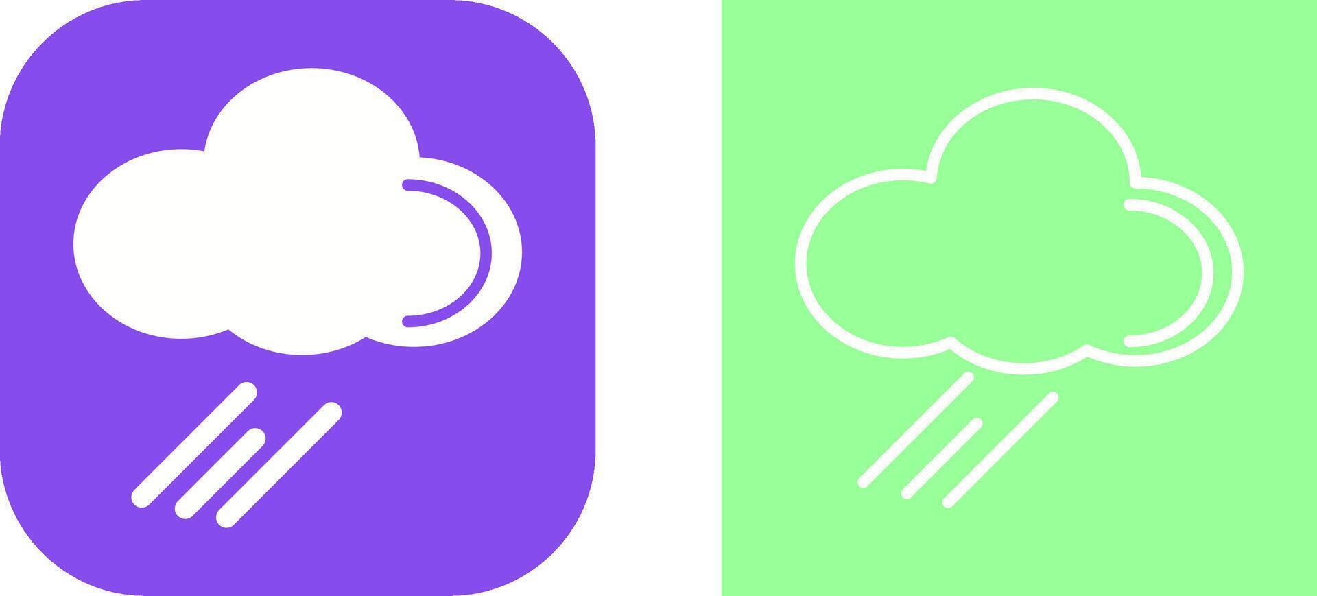 Rain Vector Icon