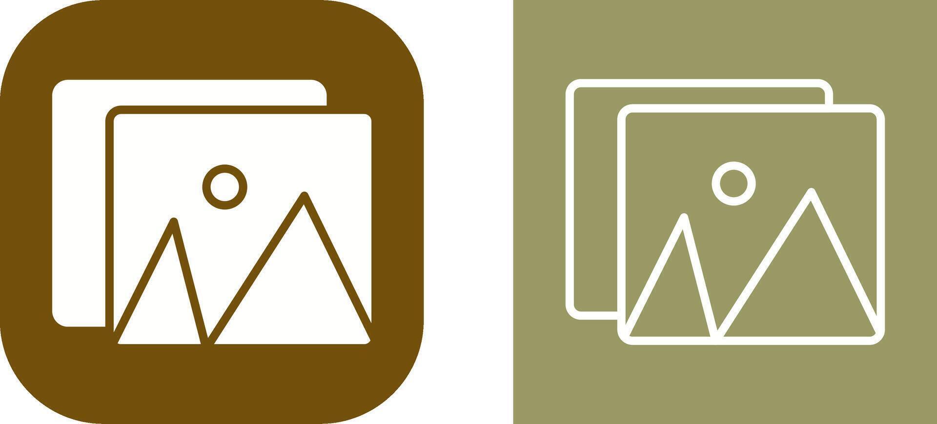 Pictures Vector Icon