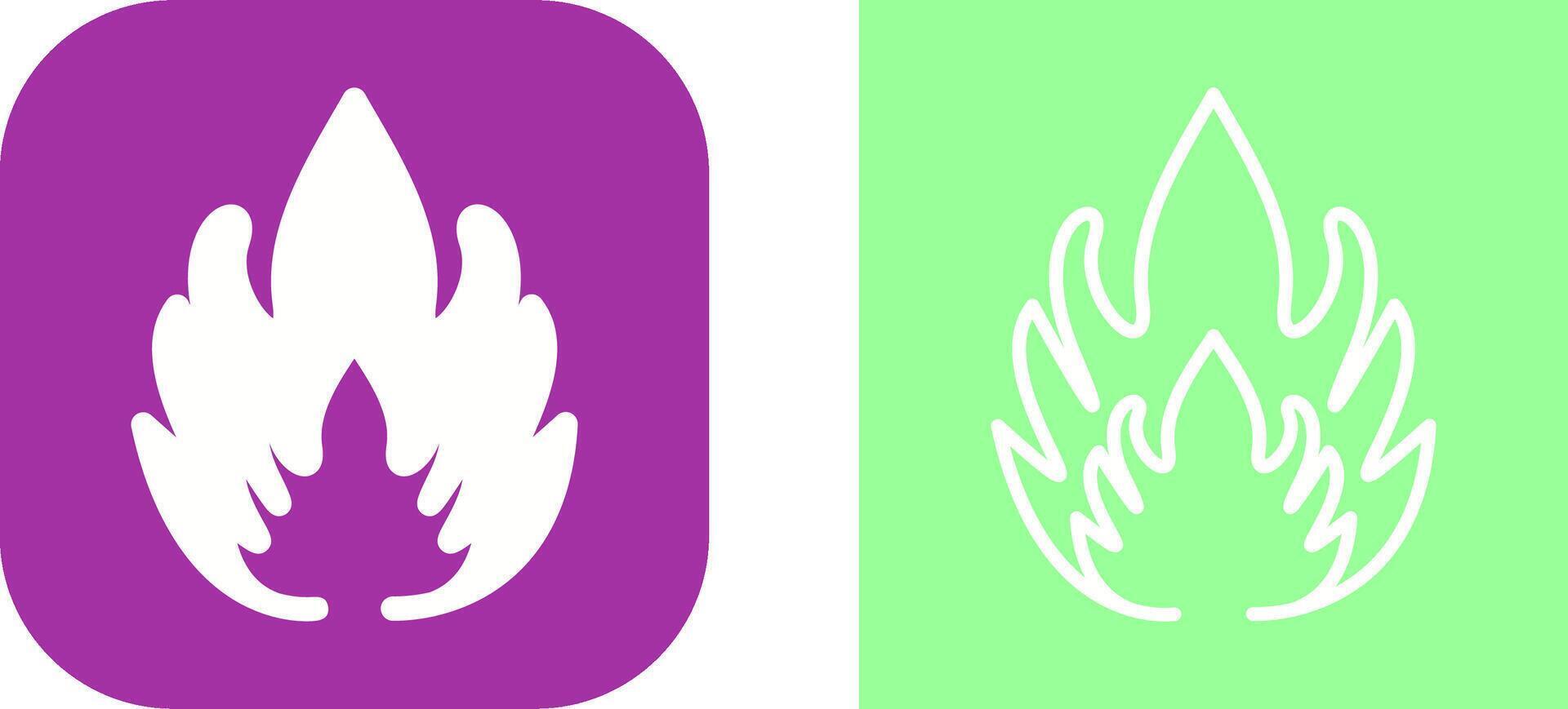 Flammable Material Vector Icon