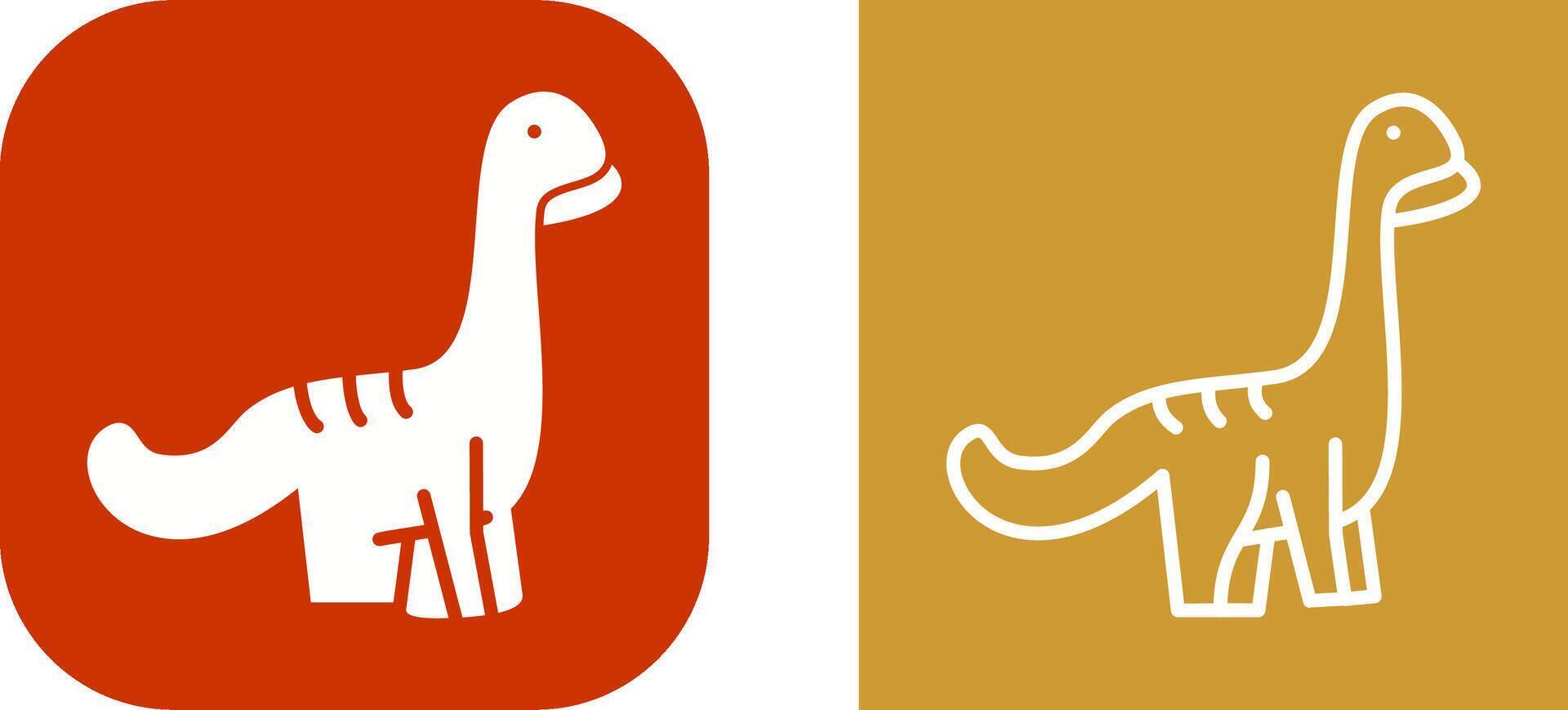 Dinosaur Vector Icon