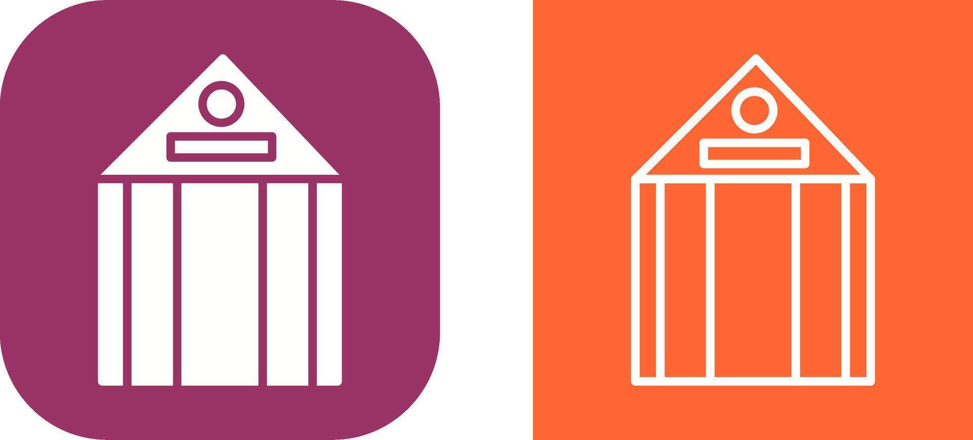 Museum Building Vector Icon