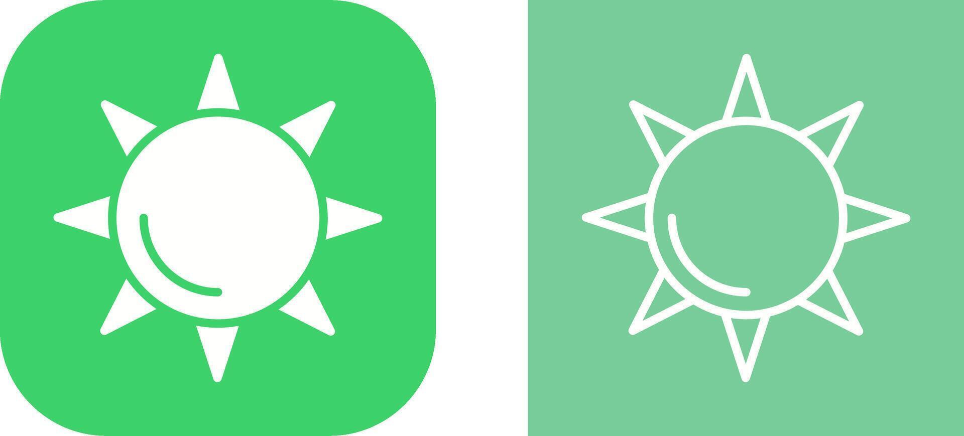 Sun Vector Icon
