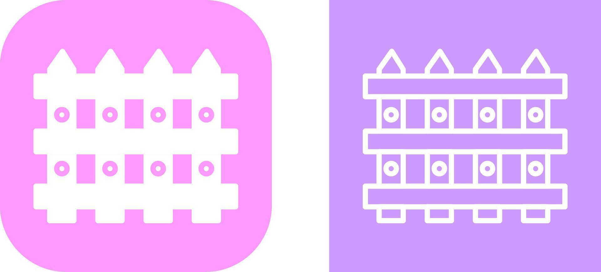 Fence Vector Icon