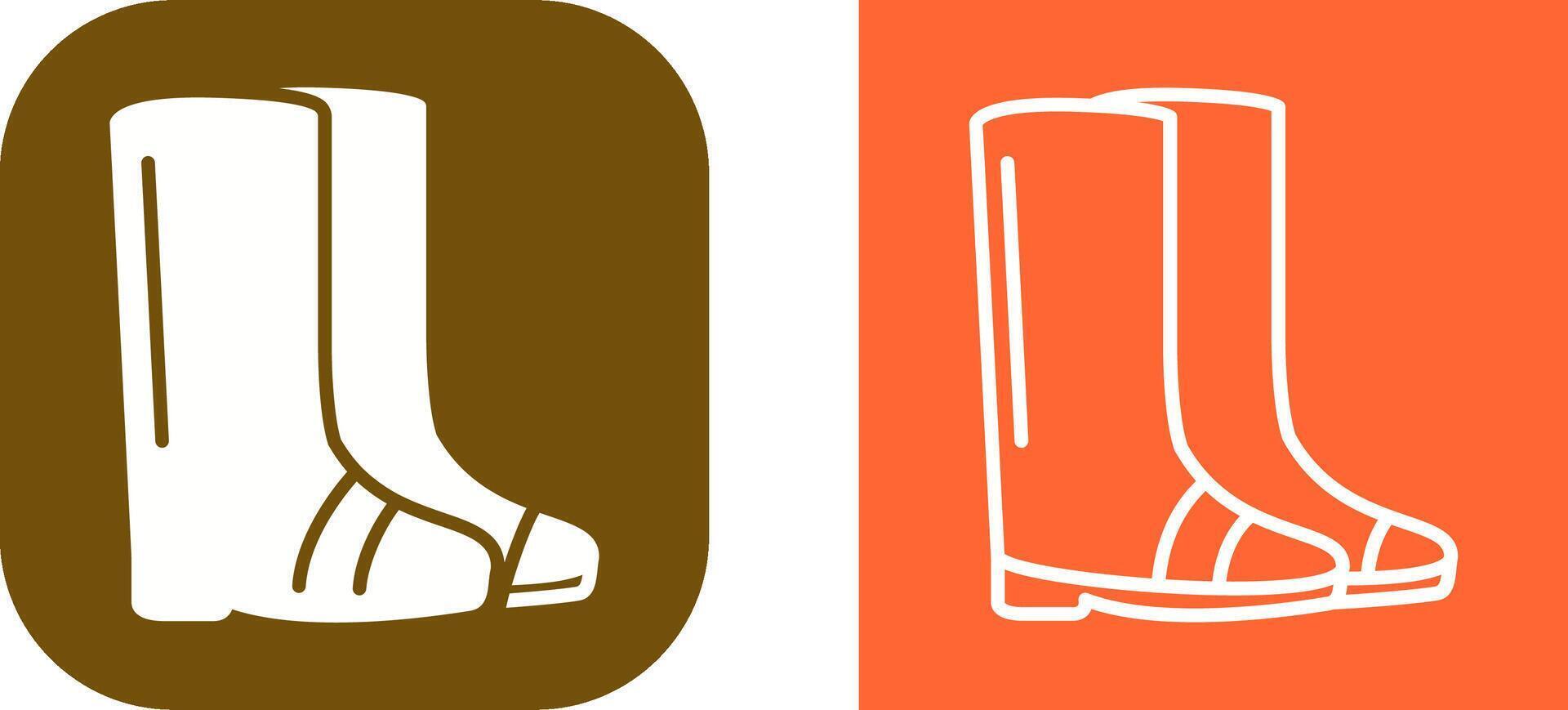 Gardening Boots Vector Icon