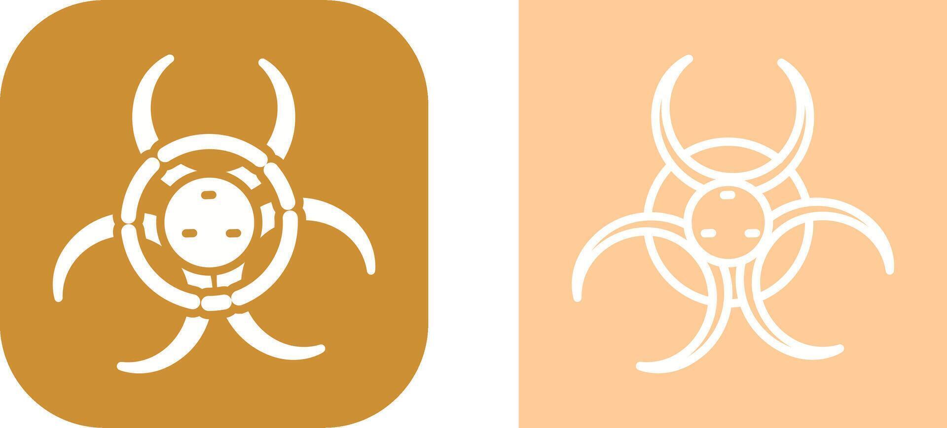 Biohazard Vector Icon