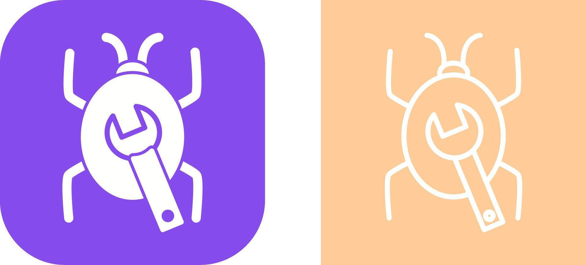 Bug Fixing Vector Icon