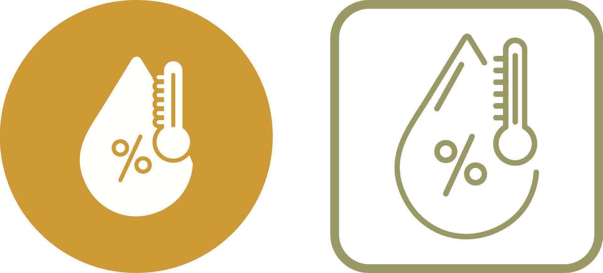 Humidity Vector Icon