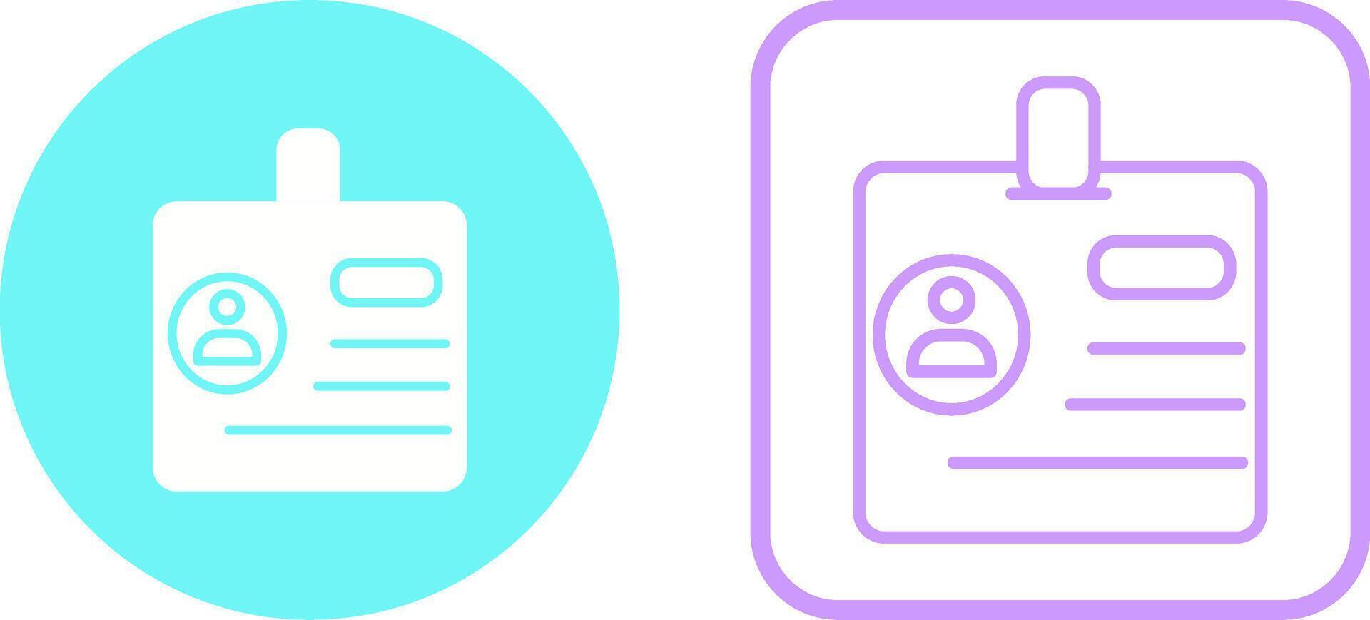 Identification Vector Icon