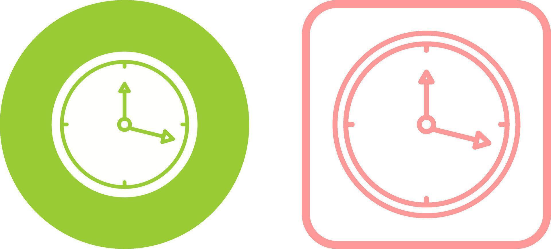 Clock Vector Icon