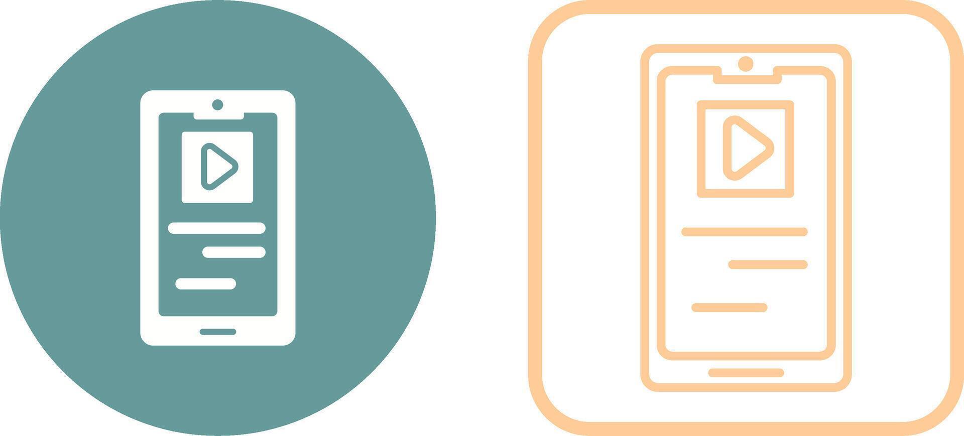 Mobile Applications Vector Icon