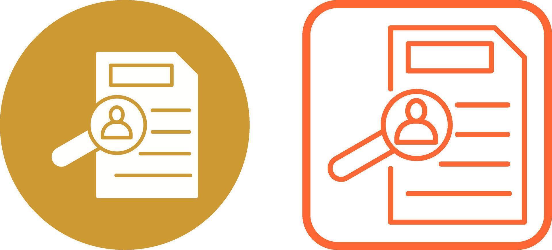 Case Study Vector Icon