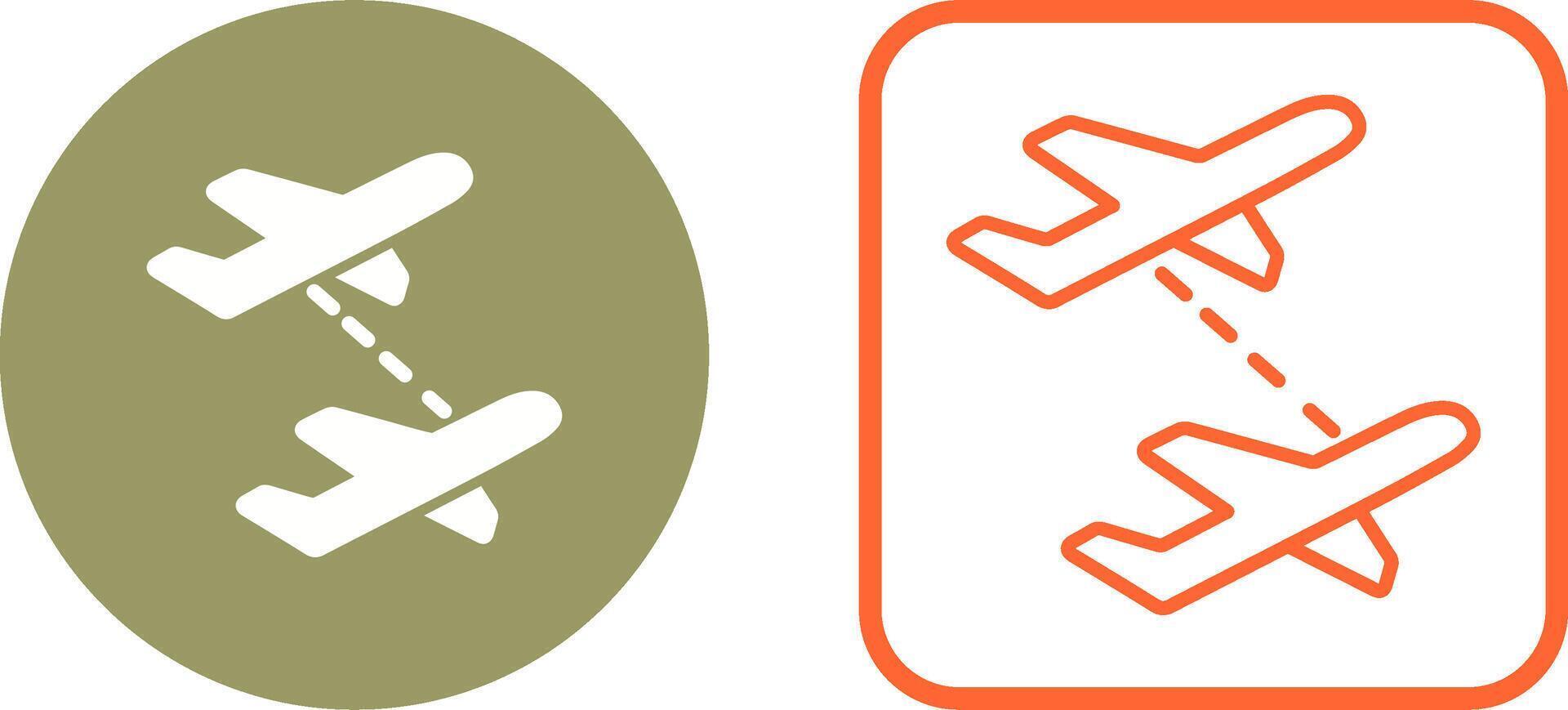 Multiple Flights Vector Icon