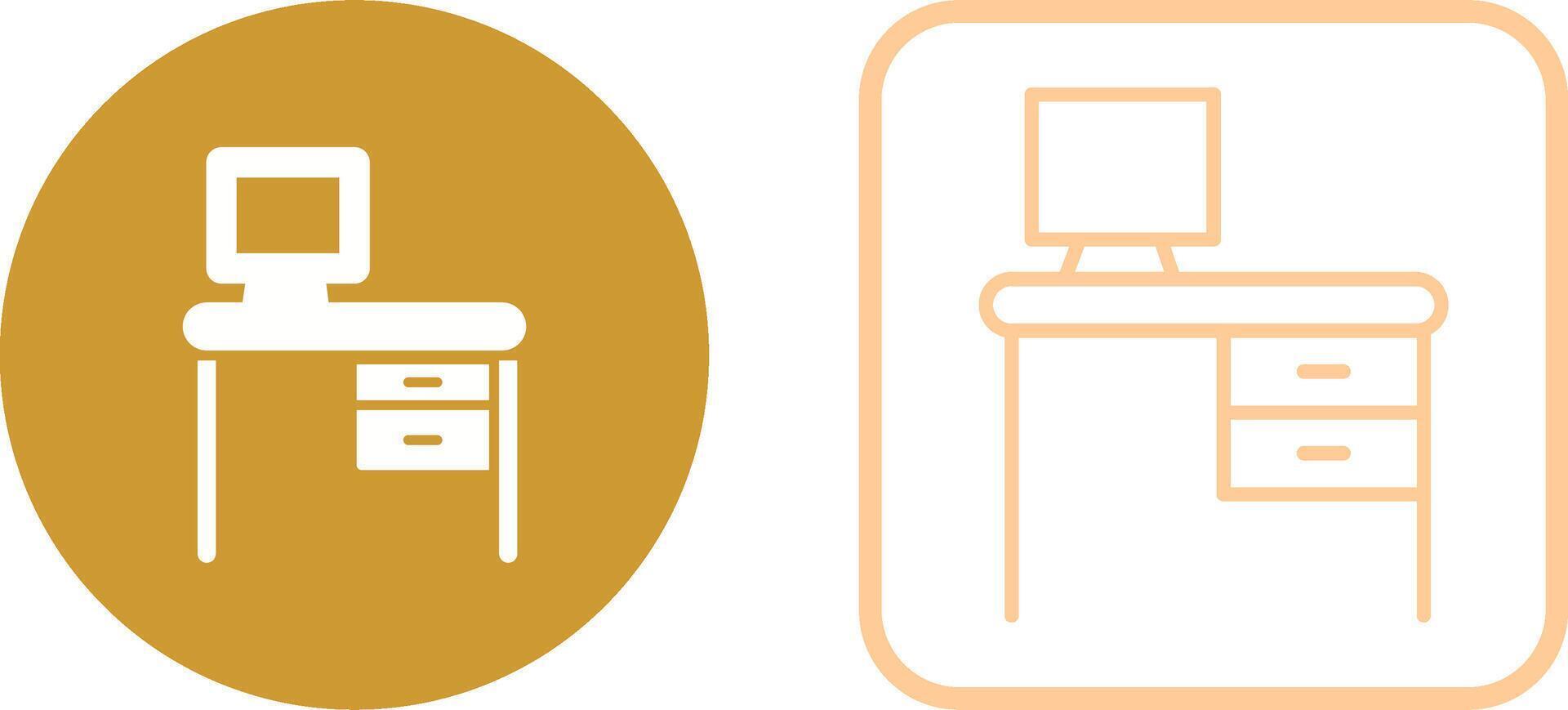 Desk Vector Icon