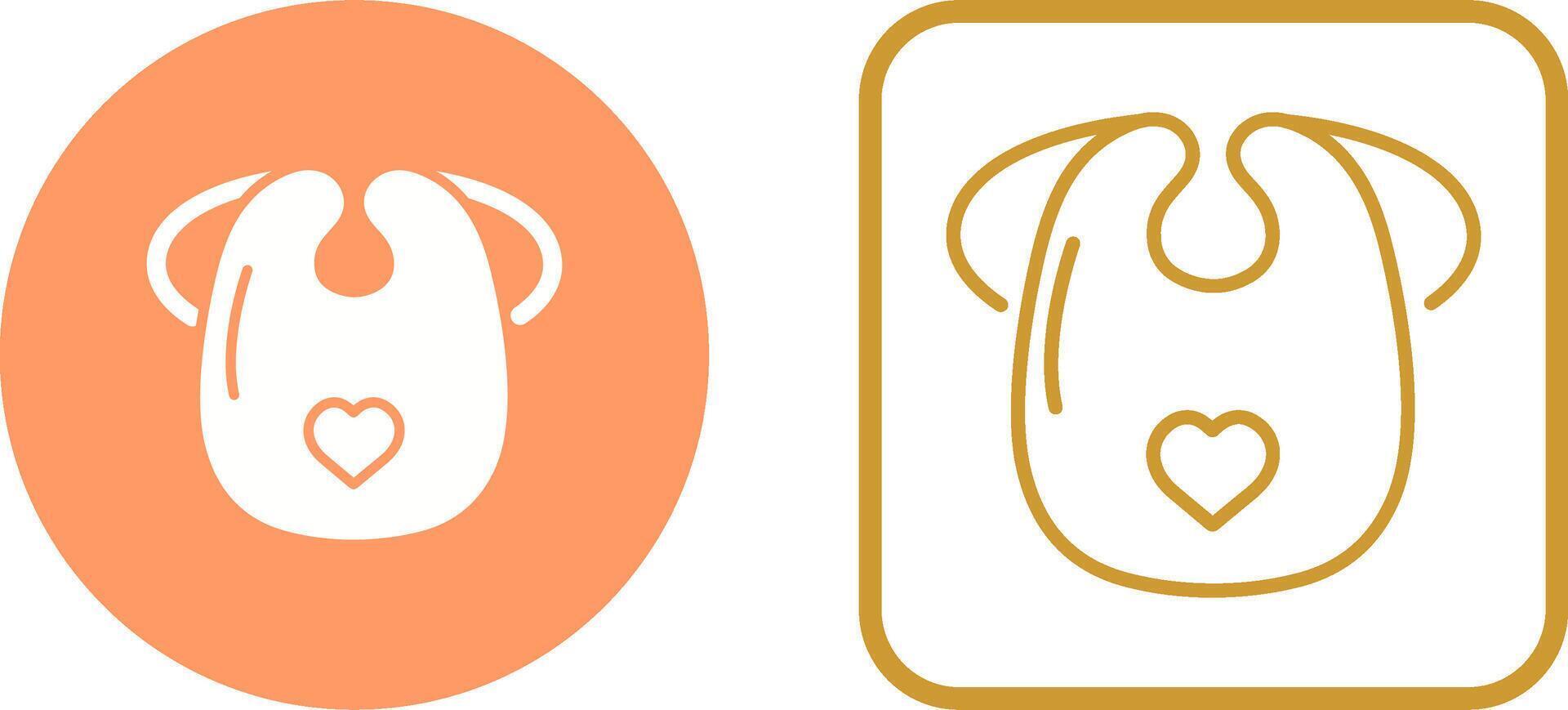 Baby Bib Vector Icon