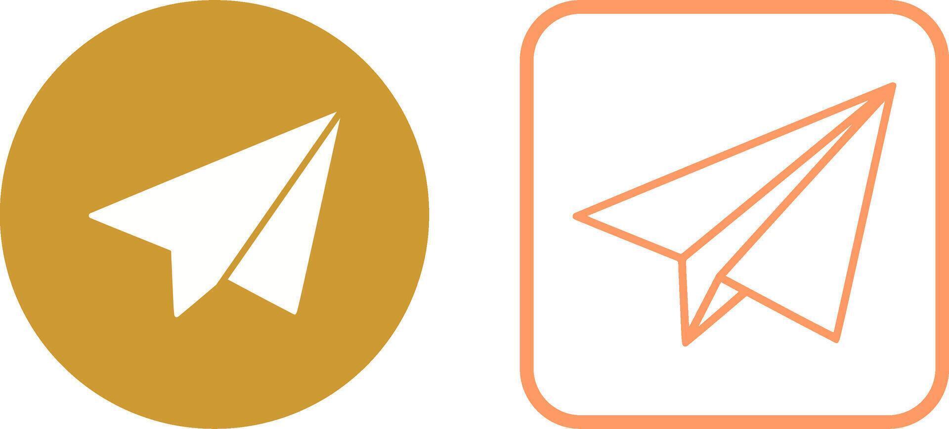 Paper Plane Vector Icon