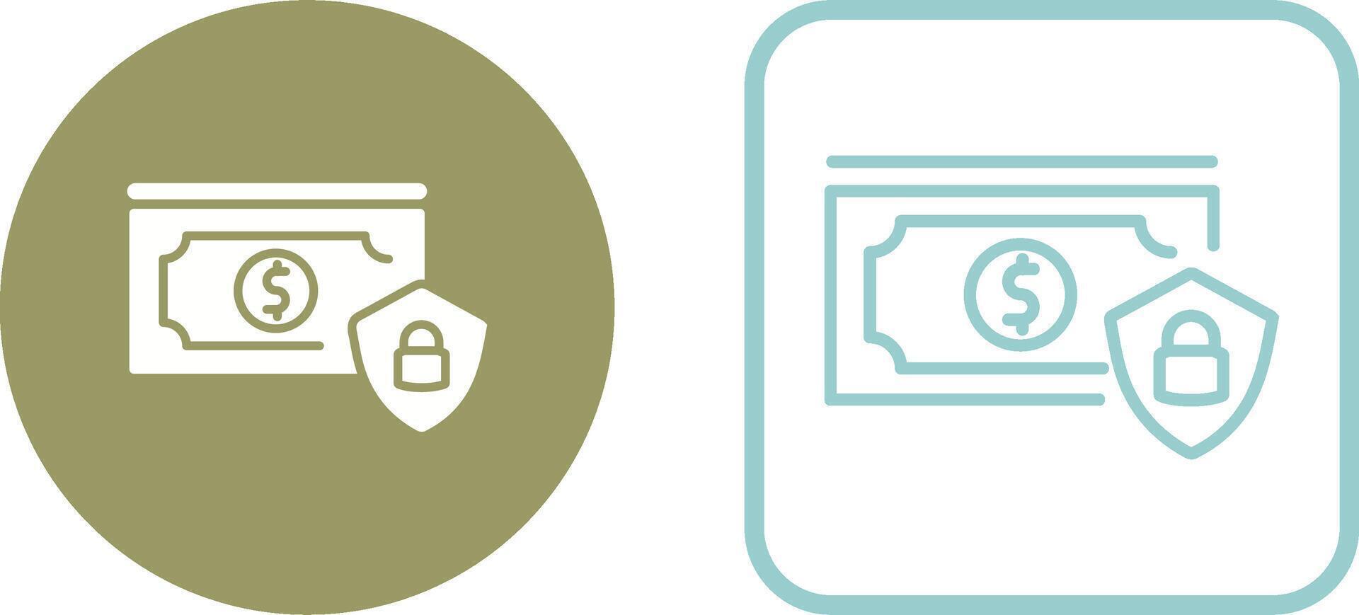 Secure Money Vector Icon
