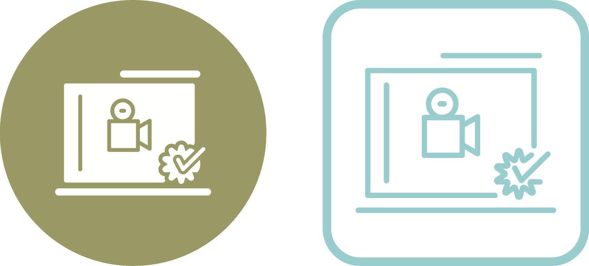 Quality Screen Vector Icon