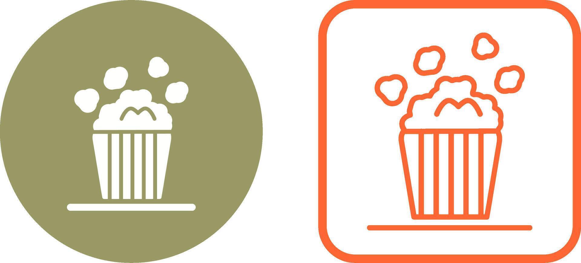 Popcorn Vector Icon