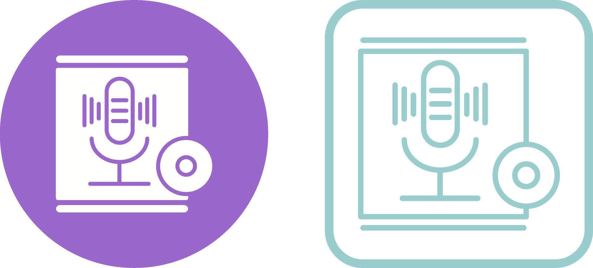 Recording Vector Icon